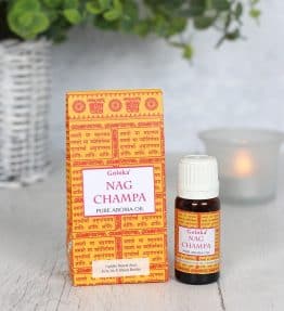 Nag Champa Fragrance Oil by Goloka 10ml