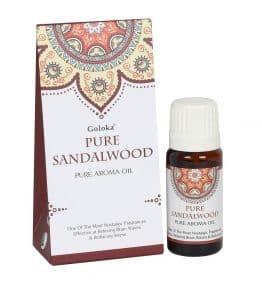 Pure Sandalwood Fragrance Oil by Goloka 10ml