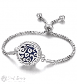 Essential Oil Aromatherapy Diffuser Bracelet – Curly Clouds.